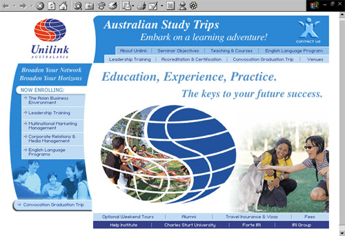 Unilink Australasia - Website