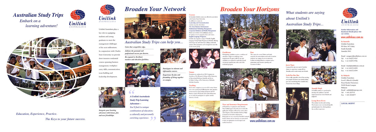 Unilink Australasia - Broucher